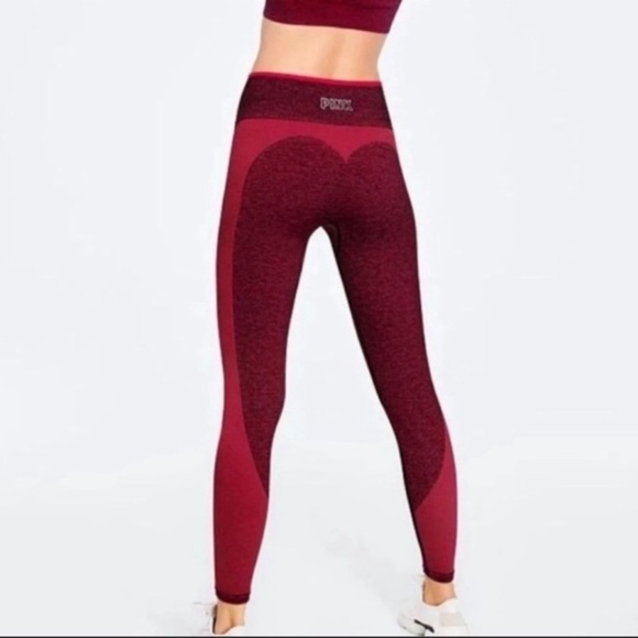 VS PINK Seamless Workout Tights Leggings size M - Picture 2 of 6